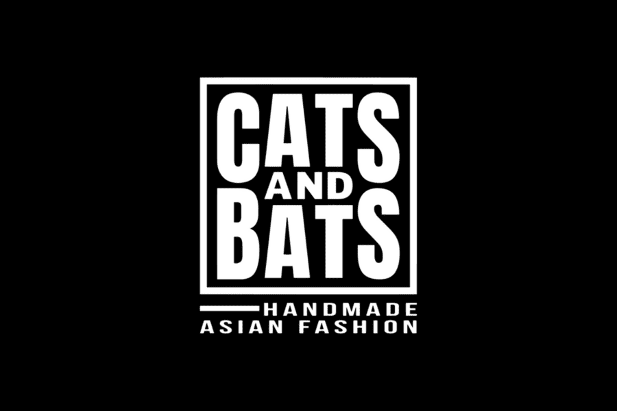 cats & bats logo fondo negro