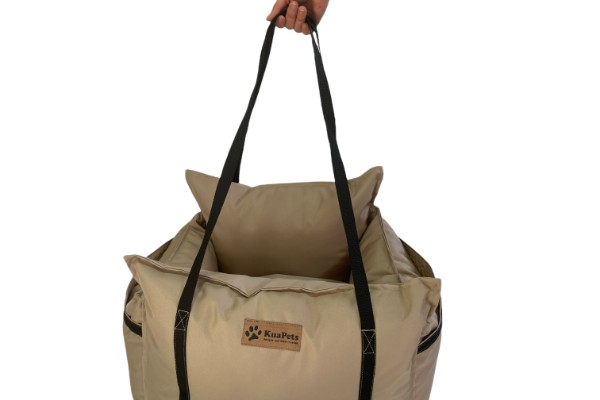 Bolso para mascotas de Kuapets hecho en Chile