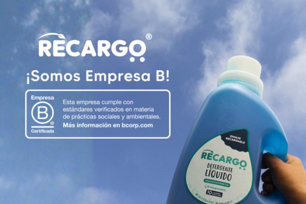Detergente líquido biodegradable Recargo en envase recargable