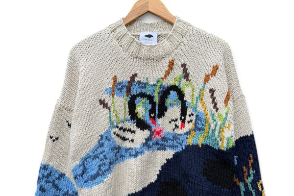 Sweater tejido a mano en Valdivia de Roberta